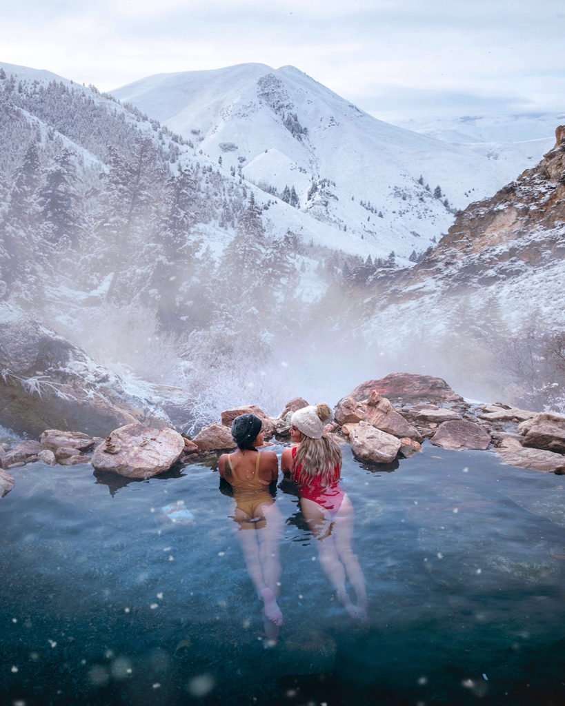 Goldbug Hot Springs in Idaho