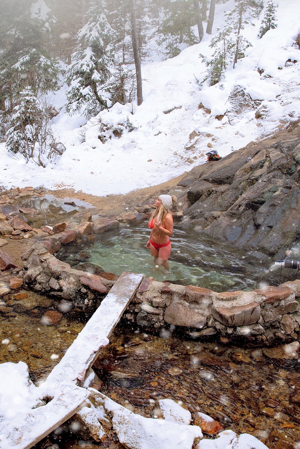Samuels / Trail Creek Hot Springs in Idaho, USA