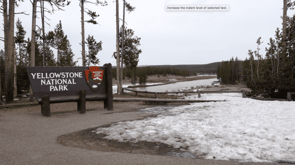 History of Yellowstone