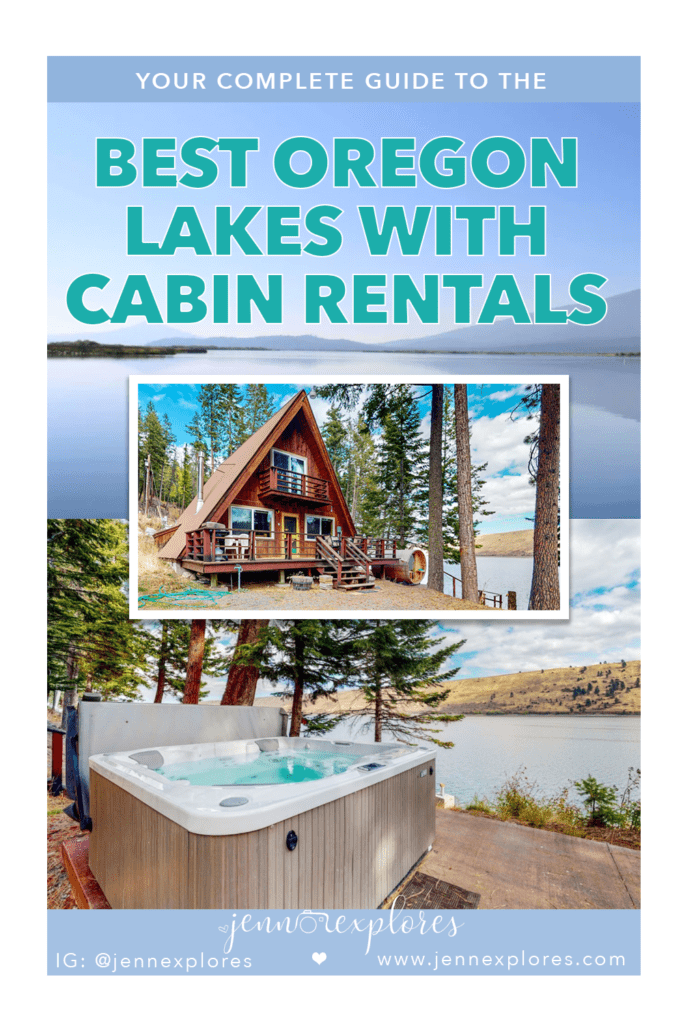 The BEST Lakes in Oregon (with Cabins You Must Stay At!)