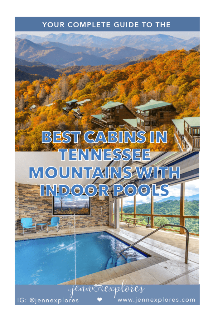 The BEST Cabins in Tennessee Mountains with Indoor Pools