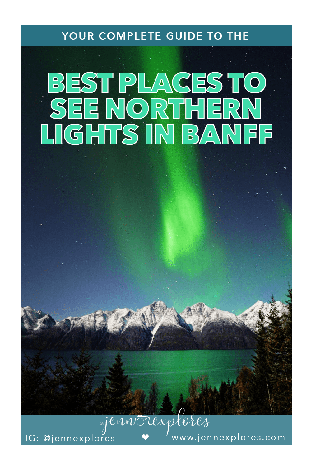 banff northern lights