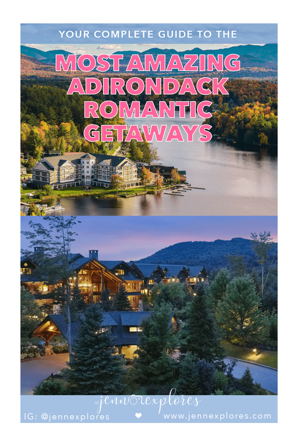 adirondack romantic getaways