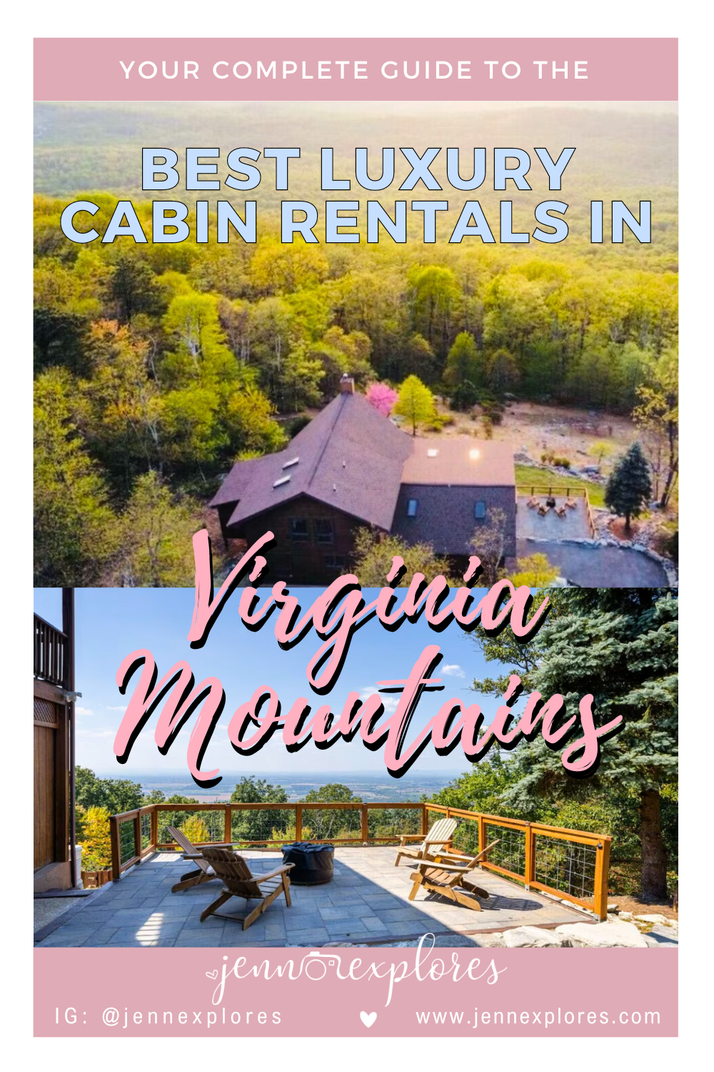 luxury cabin rentals in virginia mountains