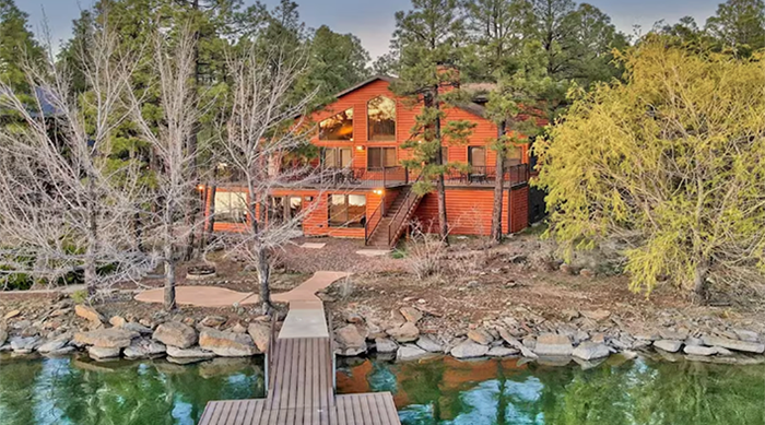 white mountains arizona cabins on lakes