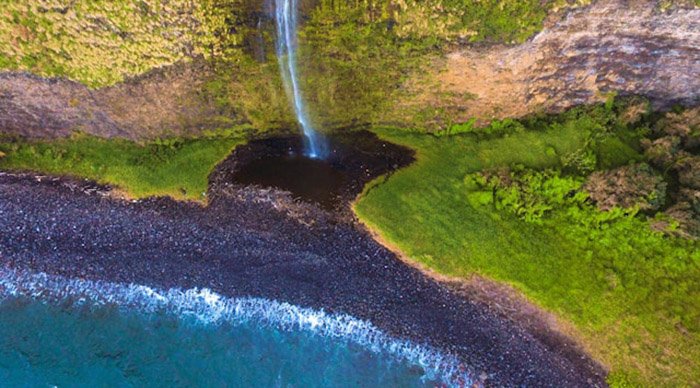 Hawaii black sand beaches